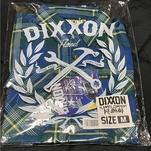 New DIXXON Def Leppard ‘On Through the Night’ Flannel Mens Medium BNIB